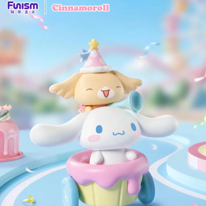 FUNISM Cinnamoroll Dreamland Series Blind Box Mystery Box Toys Kawaii Ornaments Figurines Home Decor Desktop Model Dolls Gift view 4
