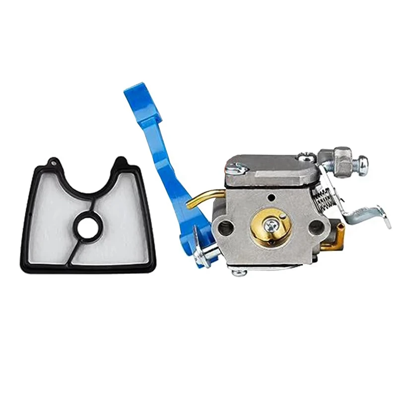 A74E-Para 590460102   Kit de carburador para soplador de hojas 125B/125BX/125BVX, accesorios de C1Q-W37, Kit de línea de combustible de filtro de aire de carburador