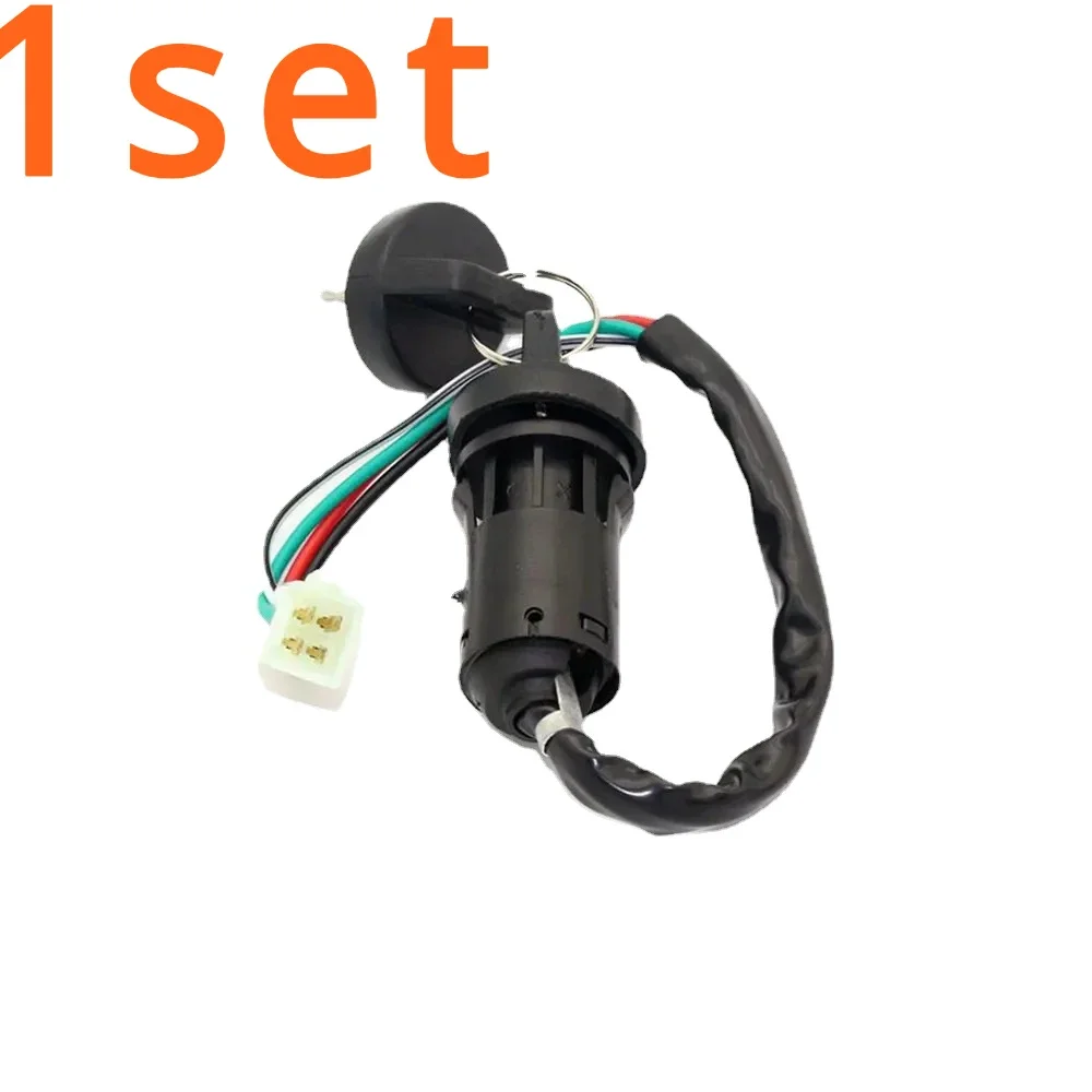 1set For KEY IGNITION SWITCH for DIRT BIKE ATV taotao sunl roketa chinese 4pin Motorcycle, electric vehicle