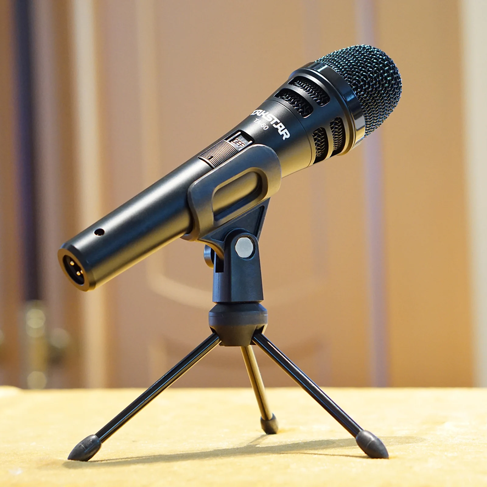 TAKSTAR TA-60 Supercardioid Dynamic Microphone Stage Singing Professional Wired Microphone Karaoke BBOX Recording Vocal Mic