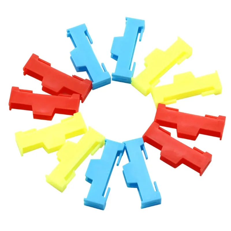 10 stks Servo Verlengkabel Gesp Clips Plastic Koord Sluiting Gezamenlijke Stekkers Bevestiging Houder voor DIY RC Vliegtuig Model Onderdelen