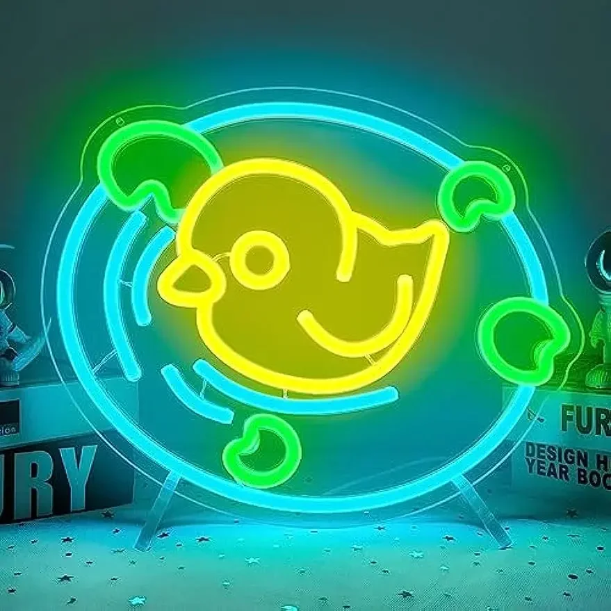 

Утка плавательное кольцо светодиодная неоновая вывеска USB с регулируемой яркостью неоновая вывеска для геймера, спальни, бара, гостиной, дня рождения, подарок, настенный декор