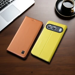 Nappa Genuine Leather Wallet Case For OnePlus Nord 2 2T 3 CE 2 3 4 Lite Ace 2 2V 3 3V 5 Pro Magnetic Flip Cover Book