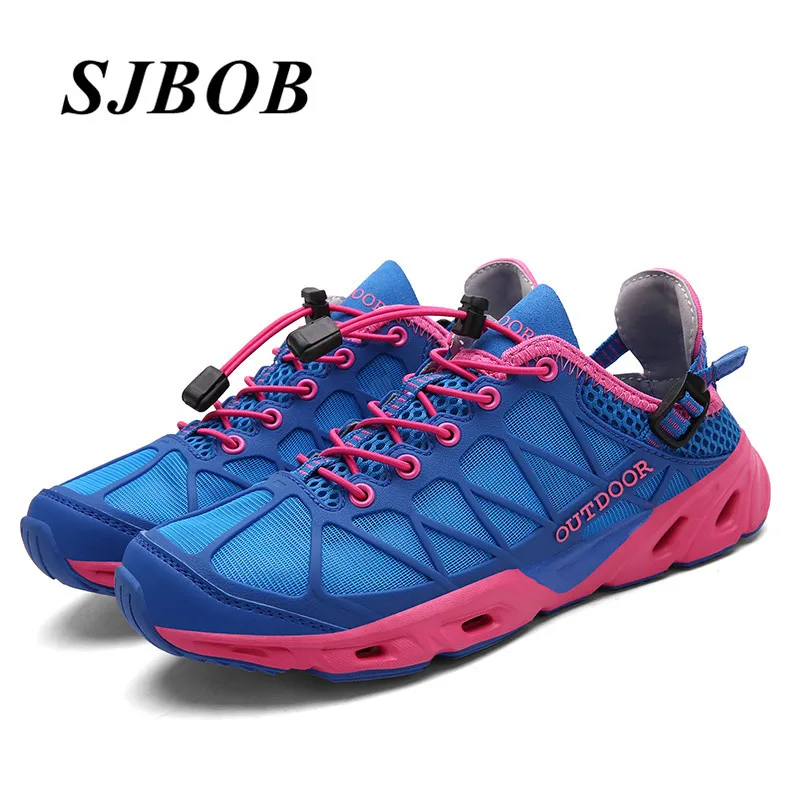 

Spring Summer Barefoot Shoes Women Mesh Breathable Men Beach Water Shoes Comfort Non-Slip Water Booties Man Chaussures Pieds Nus