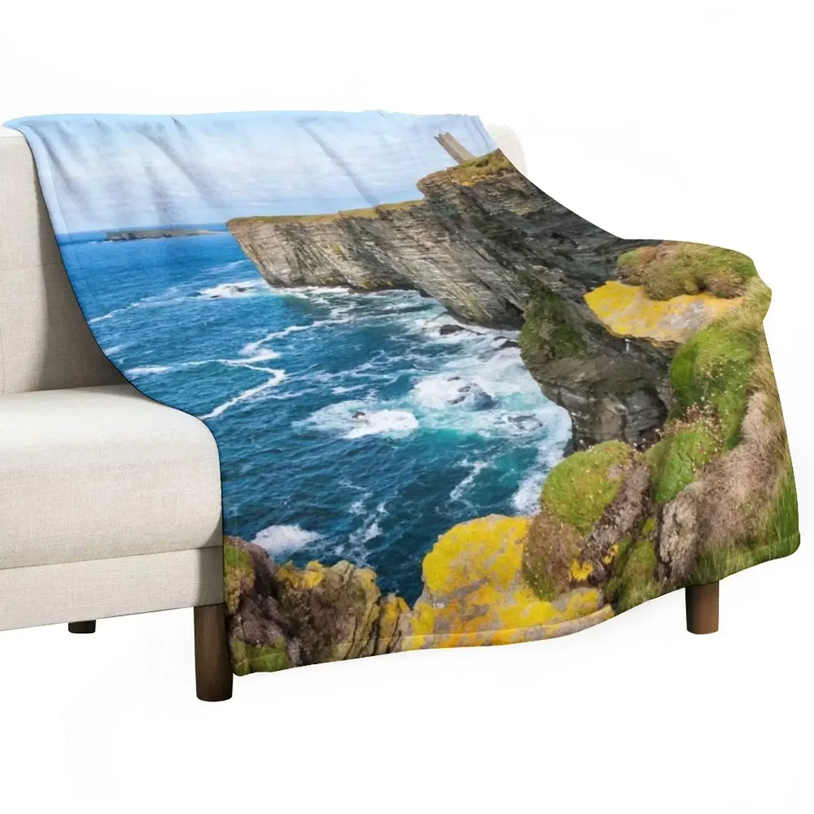 

Orkney Islands - Orkney islands weather Throw Blanket Comforter decorative Hairy Polar Blankets