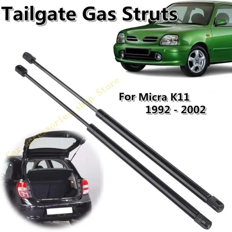 

T21E 2Pcs Rear Tailgates Trunk Lift Supports Struts Tailgates Damper Lift Support