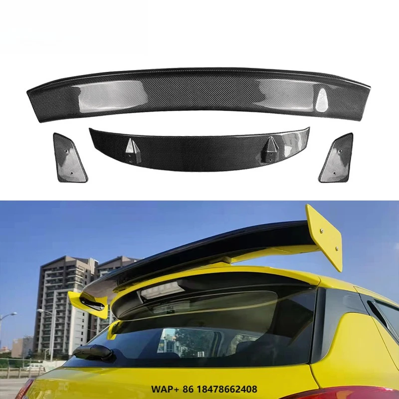 

High Quality Carbon Fiber Swift Rear Wing for Suzuki Swift ZC33S Upgrade Rear Trunk Spoiler Lip Guide Wing Lip Rear Wing