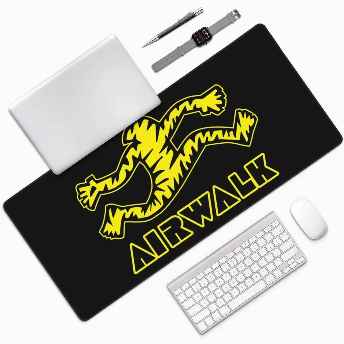 타투 올드 스쿨 에어워크 대형 마우스 패드 컴퓨터 키보드 마우스 매트 게이머 PC 노트북 책상 매트 사무용품 테이블 매트