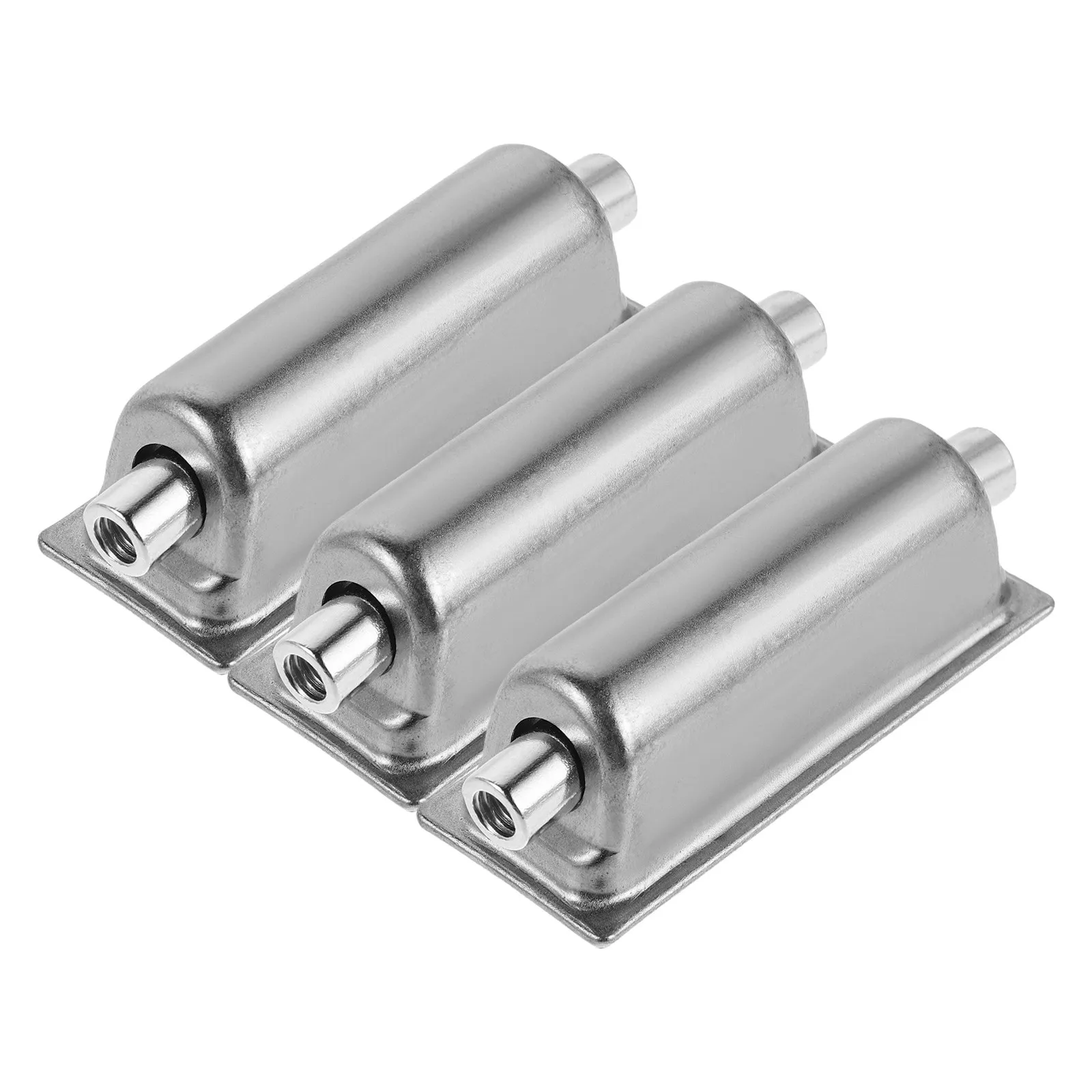 3Pcs Drum Lug Mounts Double End Snare Lugs 0.5cm Hole Diameter Electroplated Replacement Drum Accessories Percussion Hardware