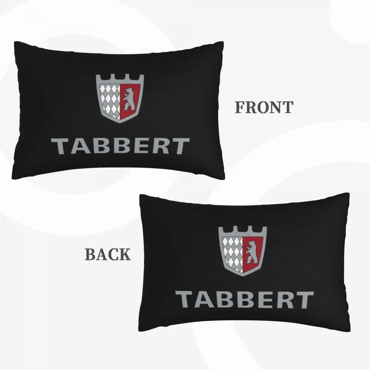 Tabbert Caravan Rectangle Pillowcase Cushion Cover Decorative Bedroom Bed Home Comfort Throw Pillow