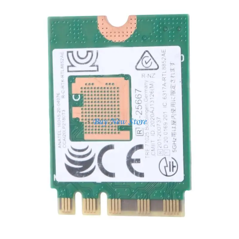 

20CE Fast AX WiFi6 Card Double Band 2.4GHz 5GHz Bluetooth-compatible 5.2