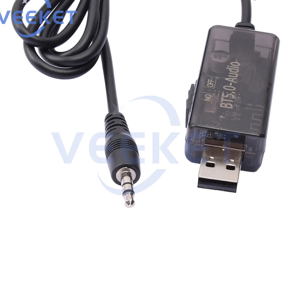 AUX Adapter USB Bluetooth 5.0 Transmitter Receiver Wireless Audio Adapter Bluetooth for TV PC Headphones Speakers Car