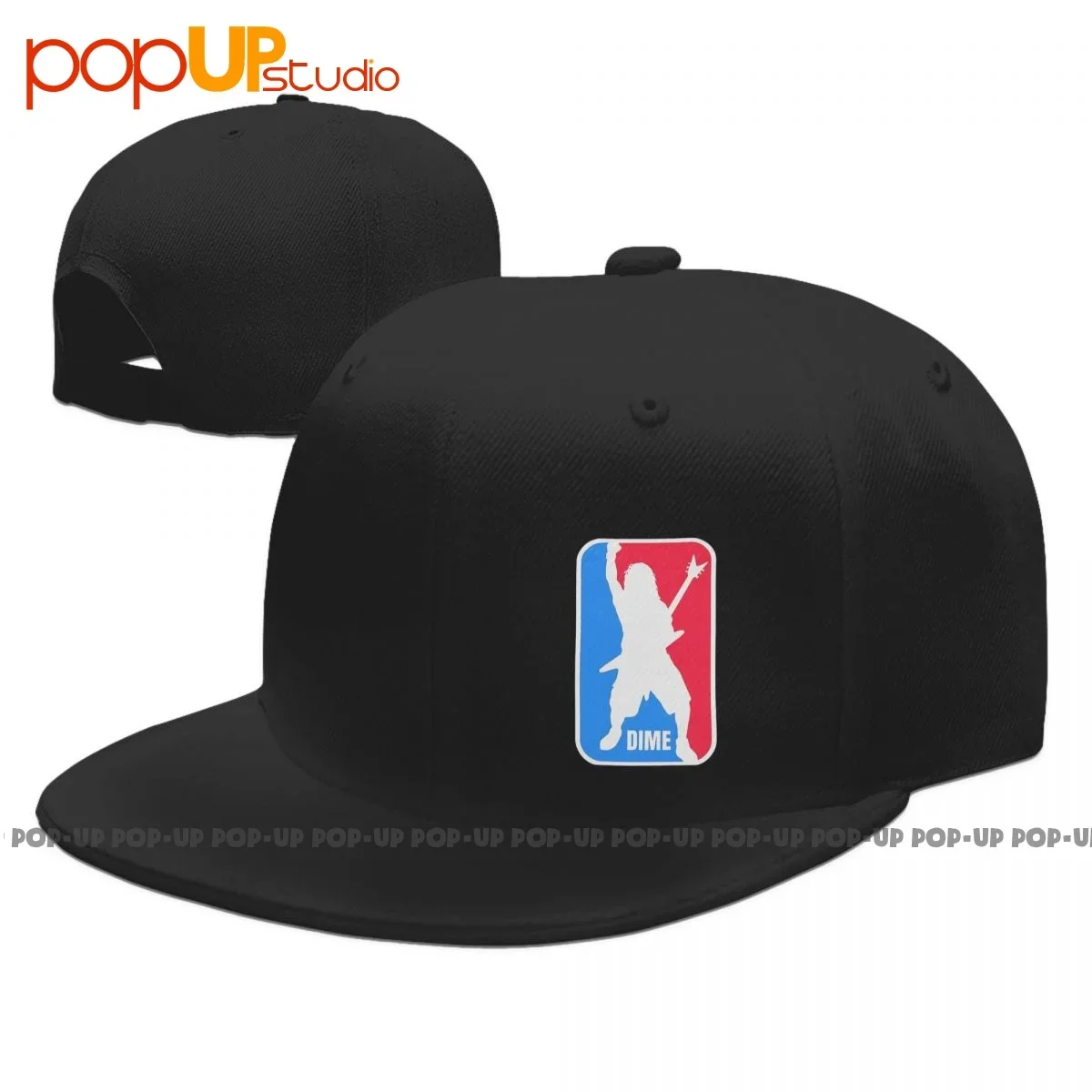 Retro Dime Dimebag Darrell Guitar Snapback Cap Gorras de béisbol ajustables al aire libre