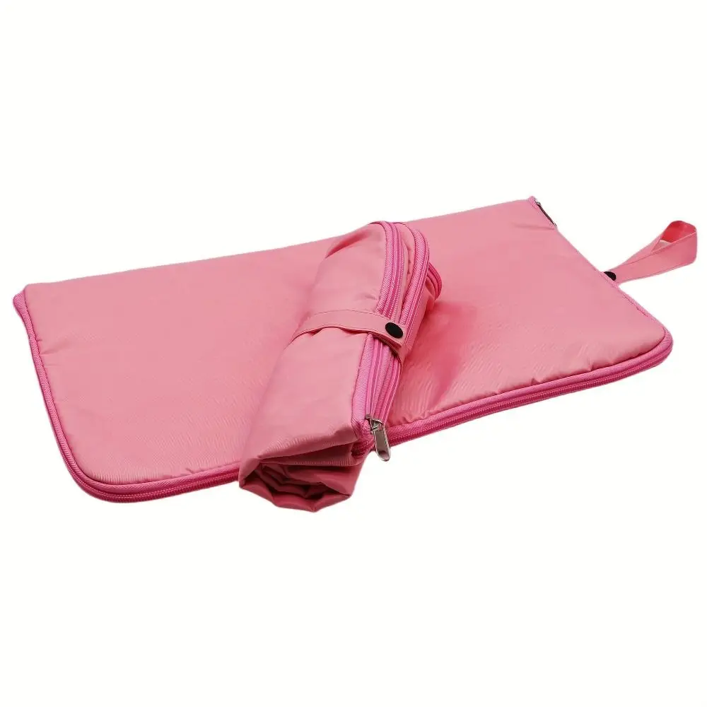 Zipper Closure Towel Wet Bag Snap Handle Solid Color Pool Foot Cleaning Cloths Portable Leakproof Swimming Suit Pouch Travel