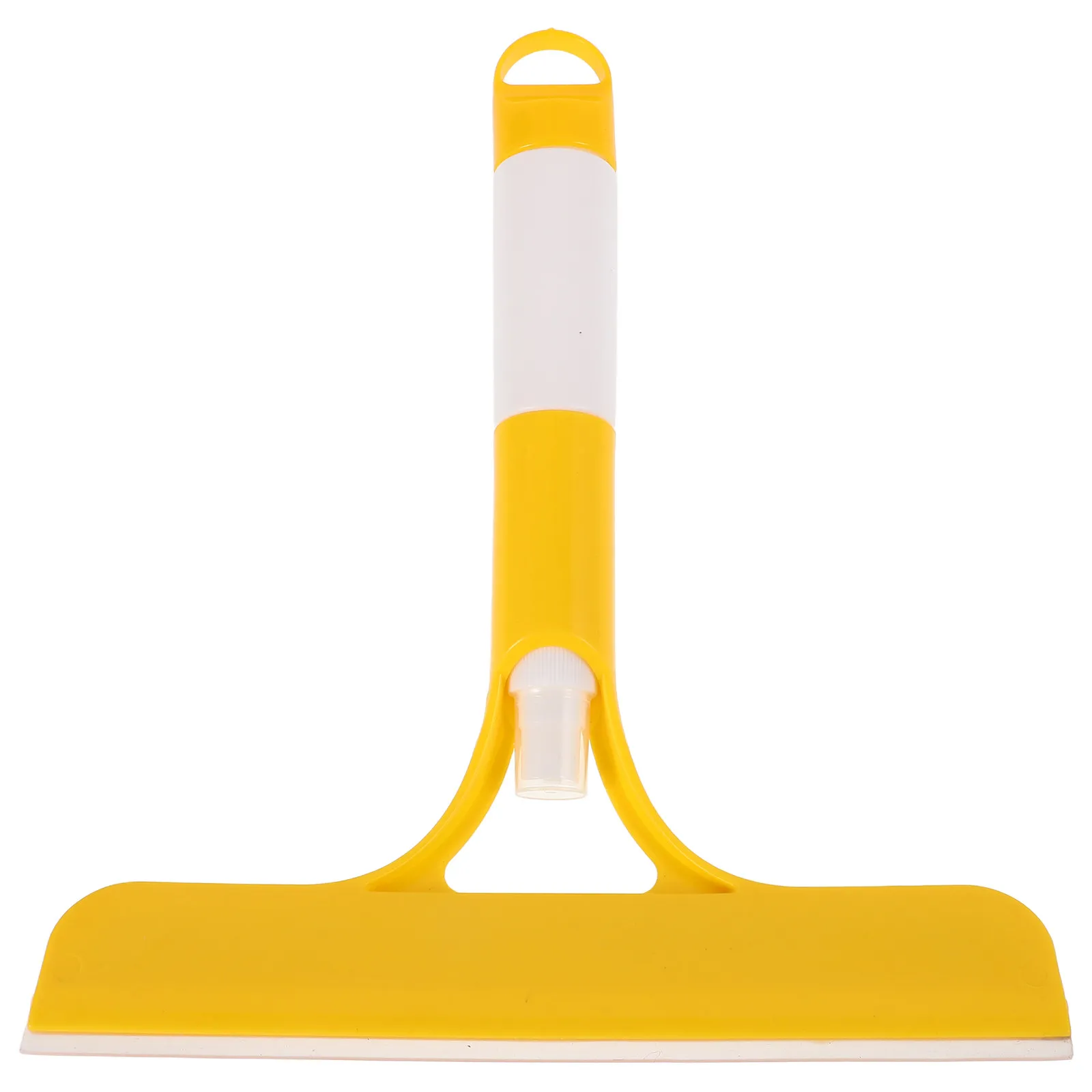 Multifunctional Window Squeegee with Spray Bottle and Soft Brush for Glass Mirrors Shower Doors Windows Car Windshields Spotless