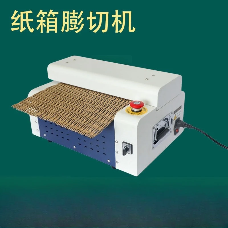 Carton thick cardboard cutting machine, buffer packaging carton, expansion cutting machine