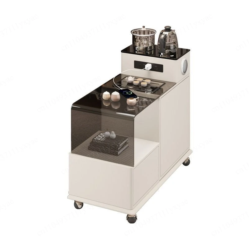 Intelligent multi-functional tea cabinet Automatic boiling water Mobile audio charging Small apartment Home Internet celebrity