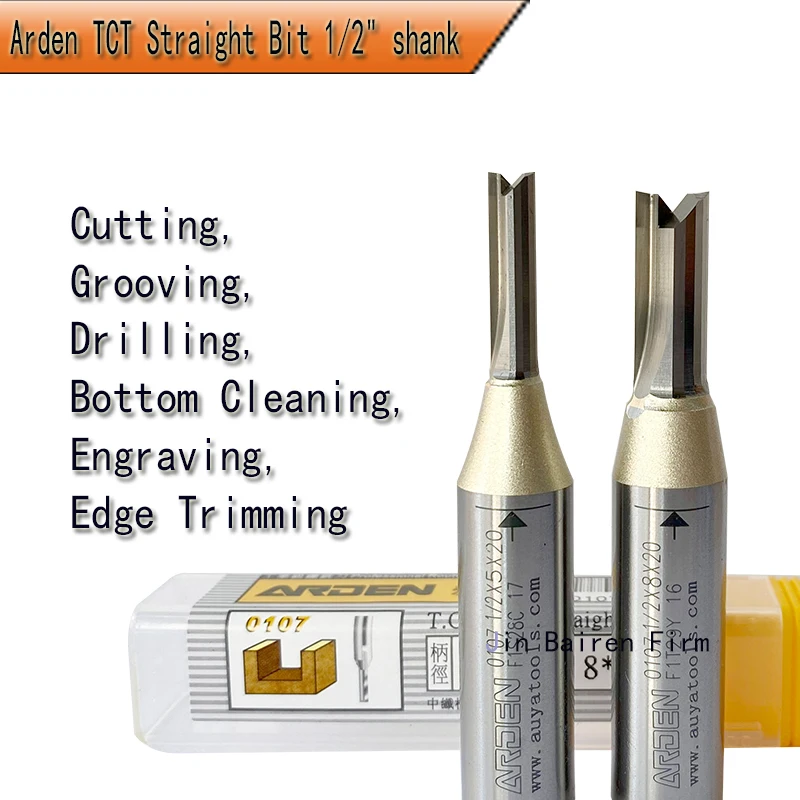 Arden TCT Straight Bit 1/2