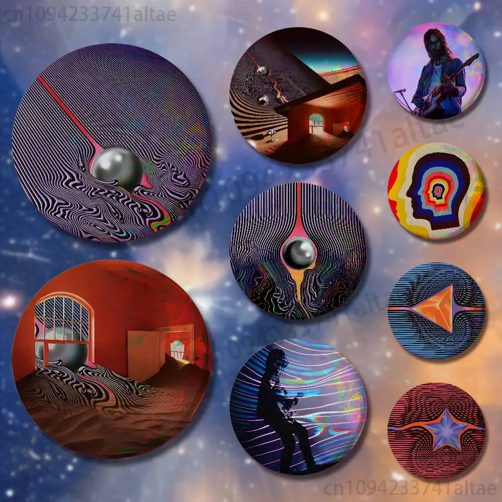 Currents T-Tame I-impala Badges 75mm 58mm 44mm 32mm 25mm Brooch Backpack Hat Enamel Pins Accessories Toys Gifts