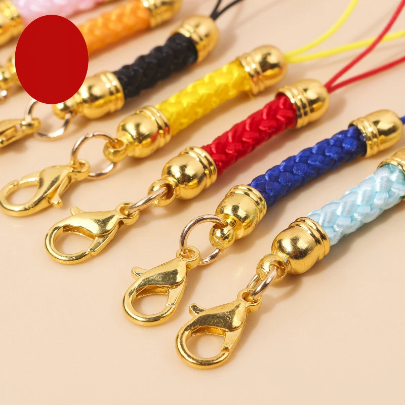5/10 Stück Schlüsselband mit Springring, Lanyard, Lariat-Riemen, Kordel für DIY-Schlüsselanhänger, Anhänger, Bastelzubehör, Schmuckherstellung, Großhandel – Detail 3
