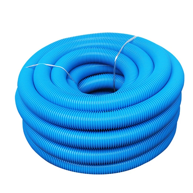 9M Swimming Pool Vacuum Hose With Swivel Cuff 38Mm Swimming Pool Layer Suction Pipe Cleaning Accessories