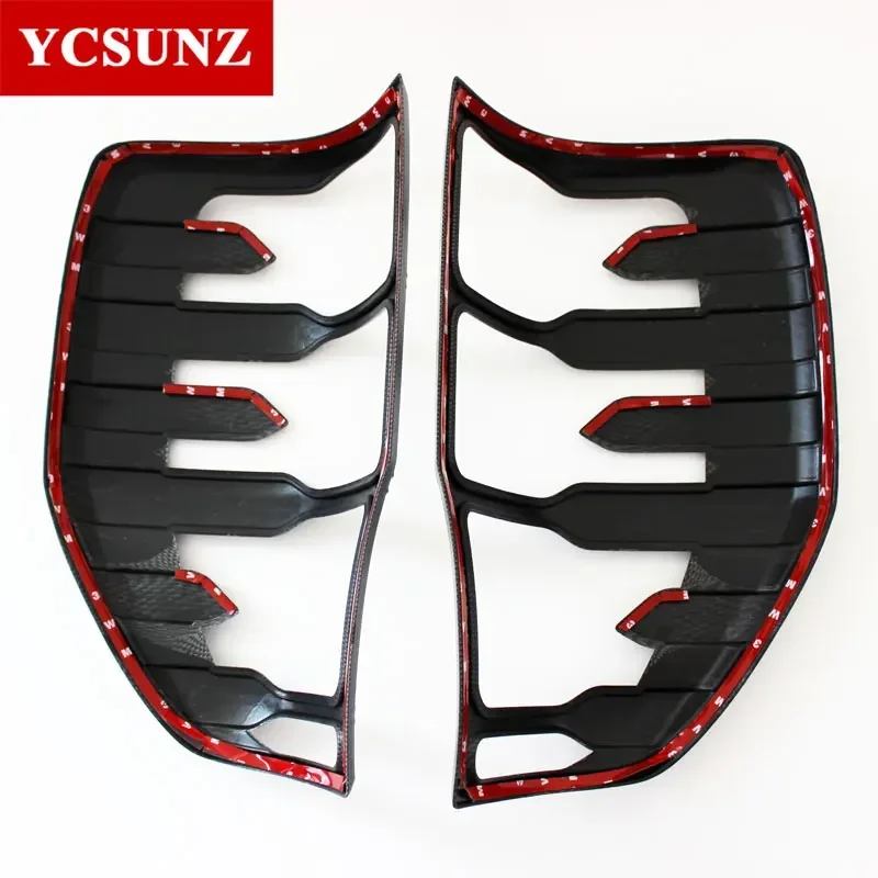 Tail Light Cover For Ford Ranger Wildtrak T6 T7 T8 2012 2013 2014 2015 2016 2017 2018 2019 2020 2021 2022 Double Cab Accessories