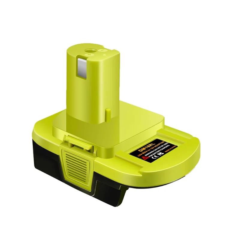 For DEWALT And MILWAUKEE 20V 18V Lithium Ion Batteries Converts To RYOBI Platform Includes Usb C Dm18Rl Compatible