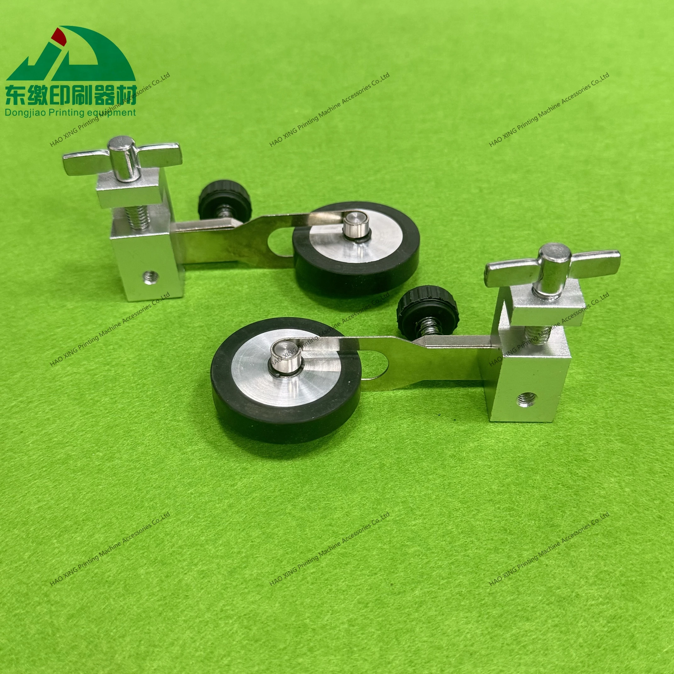 أجزاء آلات الطباعة 1 زوج مجموعة عجلة مطاطية للضغط على الورق 66.020.118F/66.891.020F للطابعة هايدلبرغ SX74 PM74