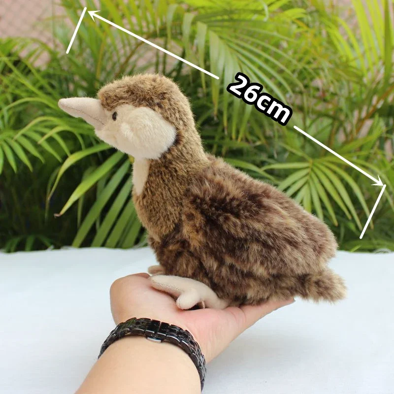 Realistic Corncrake Plush Toy High Fidelity Crake Bird Plushie Water Rail Peluche Lifelike Stuffed Animals Simulation Doll Toys