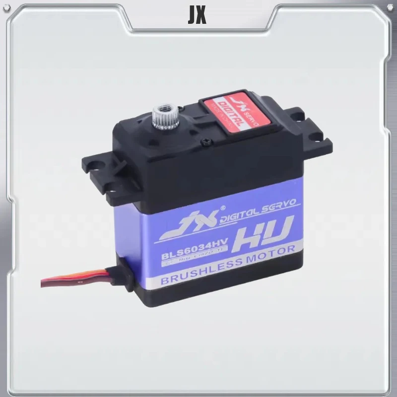JX Servo BLS6034HV 34kg 7.4V Brushless HV Metal Gear Digital Servos For RC Cars Crawler RC Boat Robot Airplane Helicopter