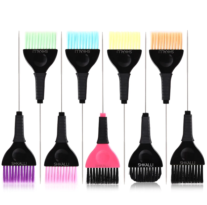 Pin-Tail-Haarfarbenpinsel, PRO SHKALLI Haarbleichpinsel, Balayage-Rundpinsel, Haarfärbepinsel, Haarfärbepinsel mit Nadel – Detail 1