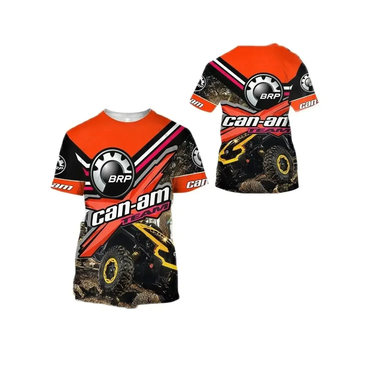 

Футболка мужская с 3D-принтом Can Am, модная тенниска с коротким рукавом, майка в уличном стиле Харадзюку, Лидер продаж, 6XL, на лето