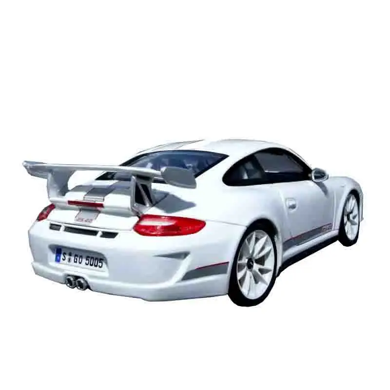 Nowość w magazynie Bburago 1:18 Porsche 911 GT3 RS 4.0 Metalowy Model Porsche 911 Samochód Sportowy Odlewany Model Zabawka Samochód Prezent dla Dzieci