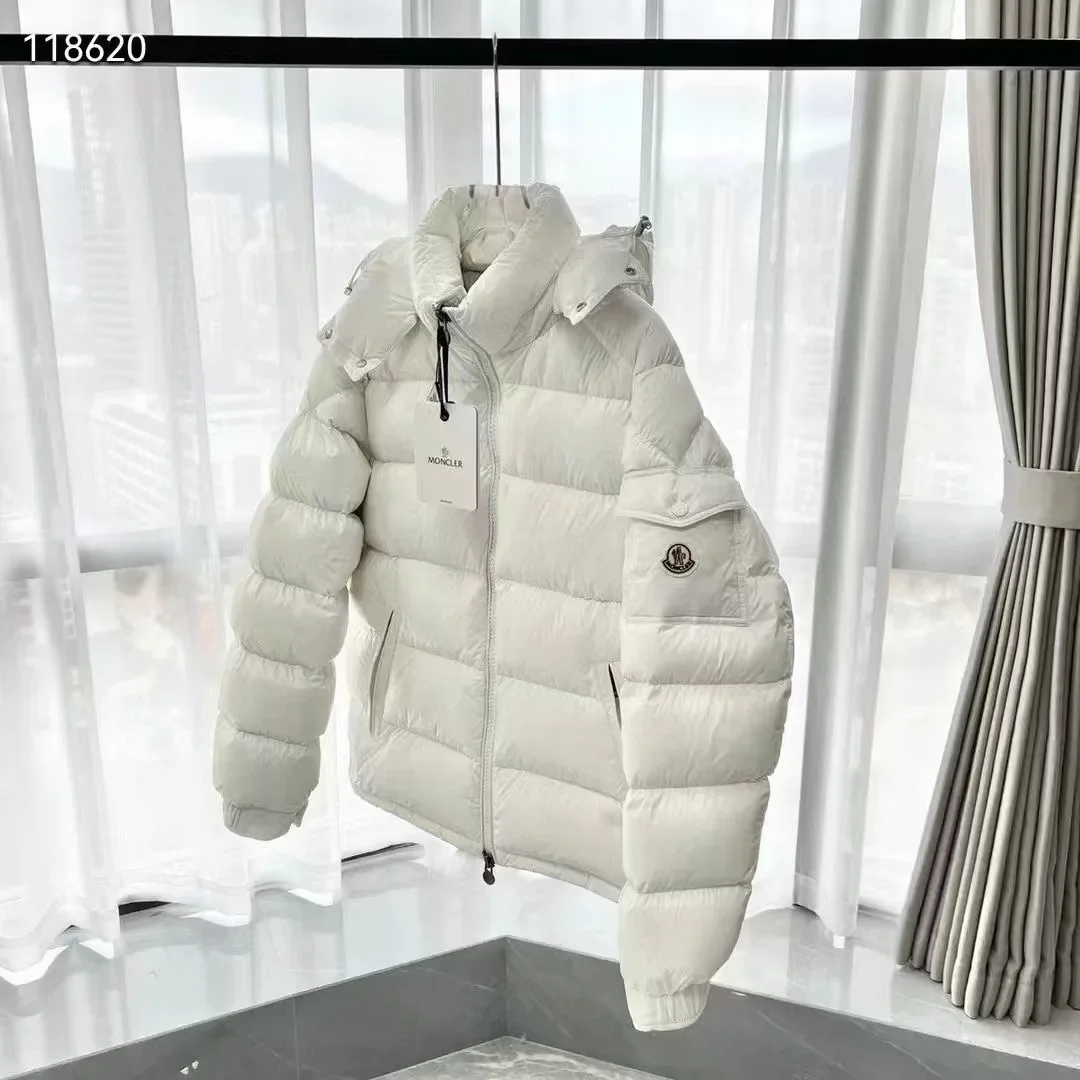 Winter Men Women Shiny Puffer Jacks hooled occasional Duck Down Coats High Quality Male Outdoor safe Moncler Warm Jackets