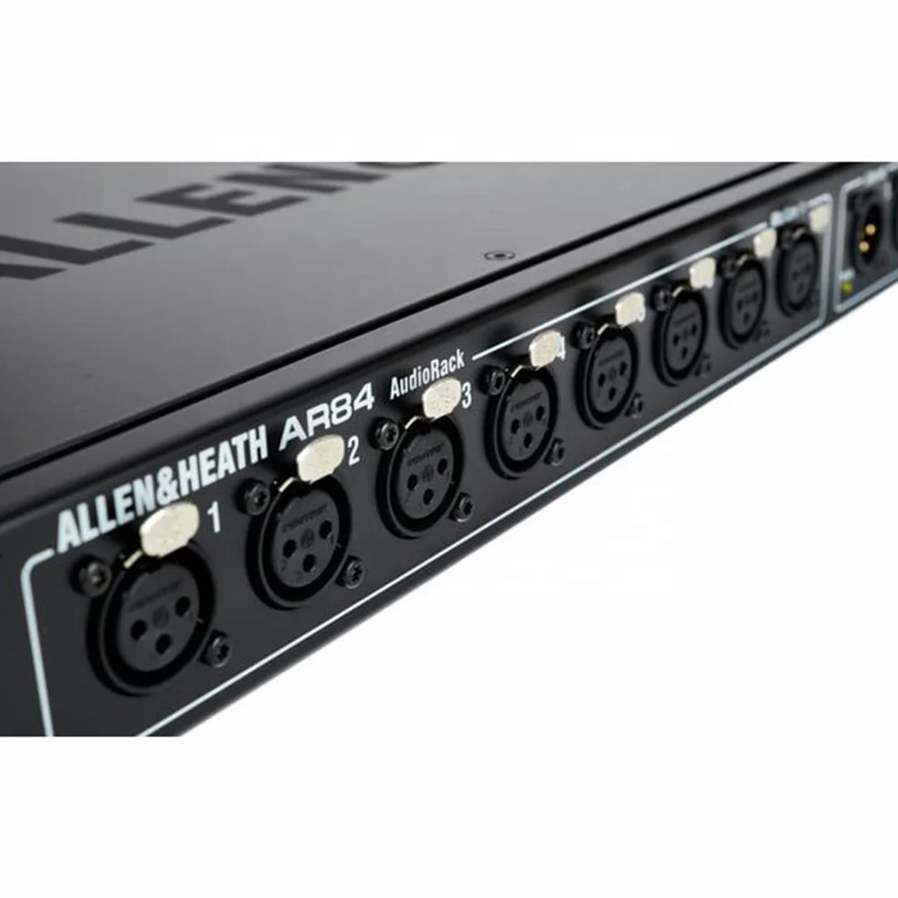 Allen & Heath AR84 Expansor Audio Rack para mezclador Digital serie QU 8 entradas de línea XLR 4 salidas de línea XLR Stagebox