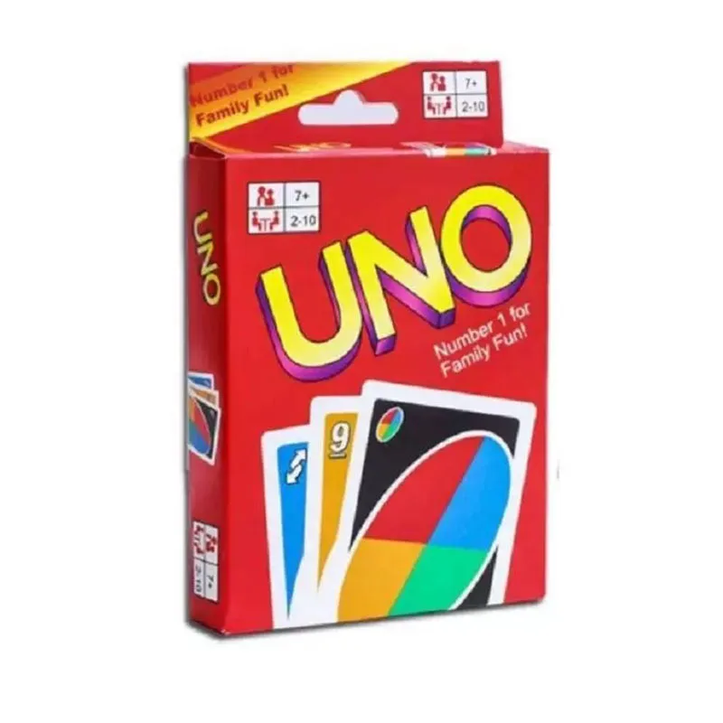 Mattel UNO FLIP! Games Family Funny Entertainment Board Game Fun Playing Cards Kids Toys Gift Box uno Card Game Kids Toys