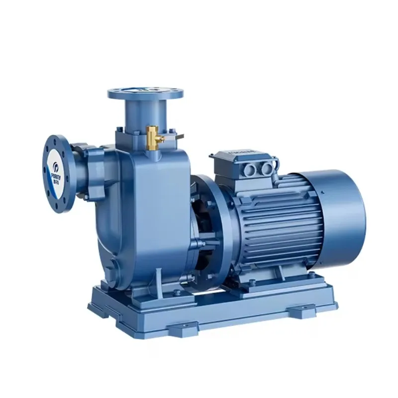 

Non-block Solid Handling Self-priming Trash Sewage Liquid Transfer Slurry Pump For Chemical Fiber Pulpy