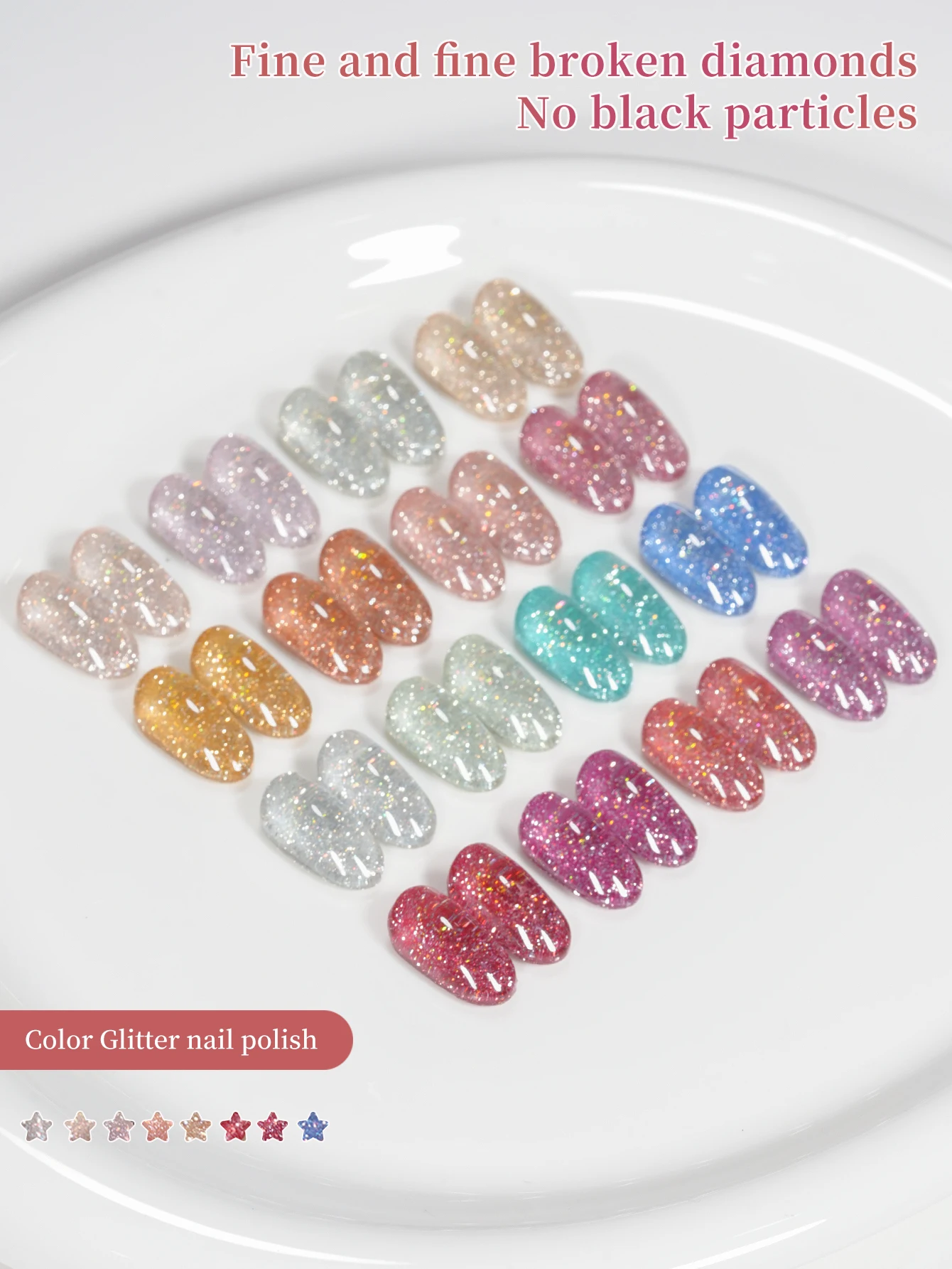 الماس بريق مسمار الفن 16 ألوان 15 مللي هلام مسمار البولندية تمرغ الأشعة فوق البنفسجية LED جيل للأظافر صالون أنثى مسمار أدوات الرسم الموضة #4