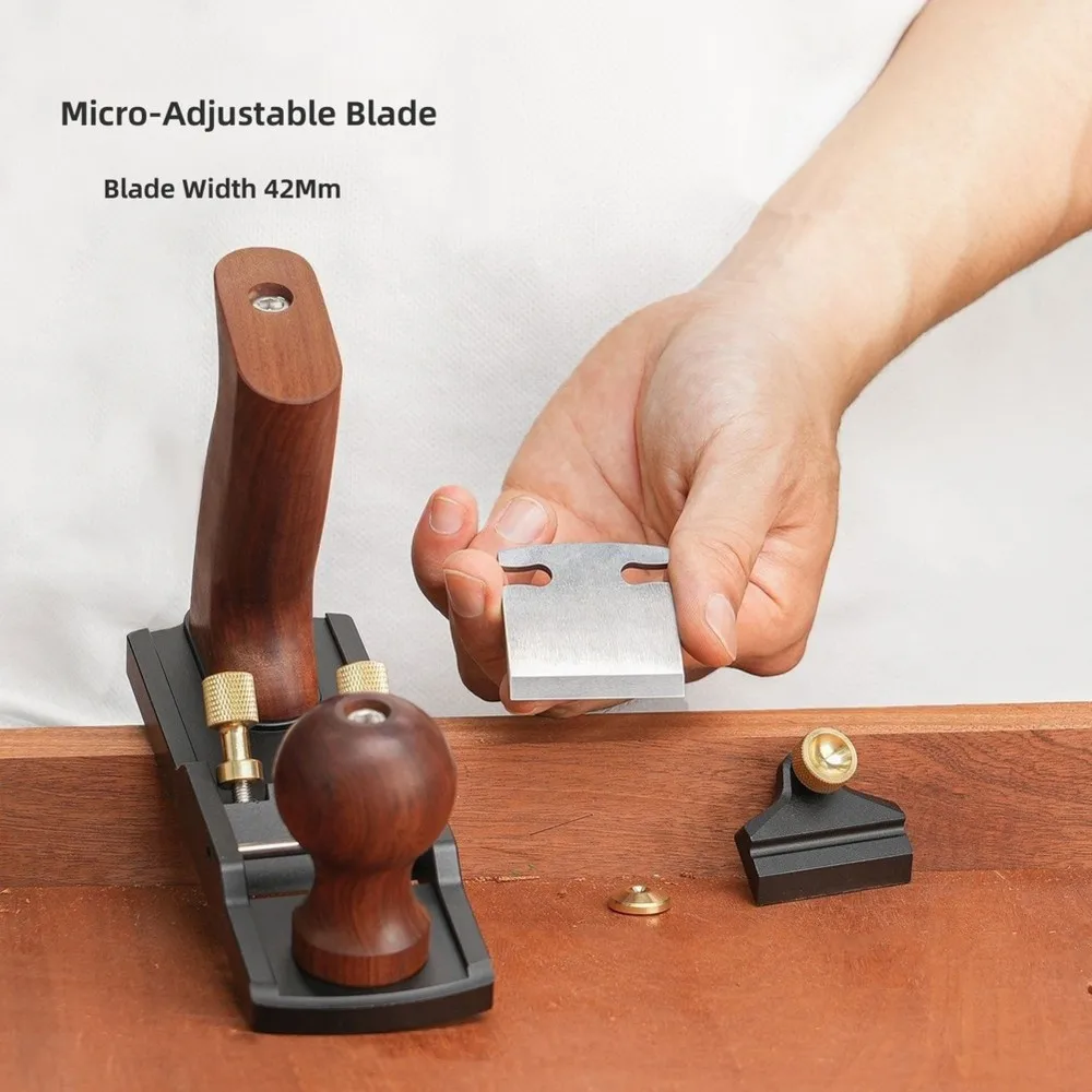 【STABLE QUALITY】 European Woodworking Carpenter Wood Hand Planer Block Plane For Trimming Projects DIY Model Making Planer Tool