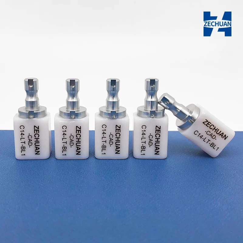 ZECHUAN C14 5 قطعة/Bxo كتل سيراميك زجاجية نظام Sirona CAM/CAD في كتل مختبر الأسنان #2