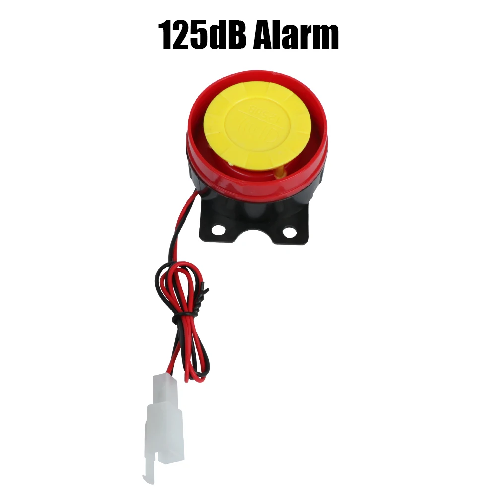 Motorcycle 2 Way Alarm System Anti-theft Protection Remote Control E-bike Scooter Motorbike Security System Universal 12V