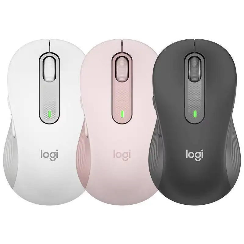 Logitech M650 Ergonomic Mouse - 400-4000 DPI Adjustable SmartWheel Speed Modes Compatible with Logi Options+ 24-Month Battery