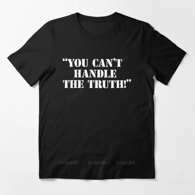 Beach man tee shirt fashion print tees You Can’t Handle The Truth Essential T Shirt teenager cotton tee shirt male summer top