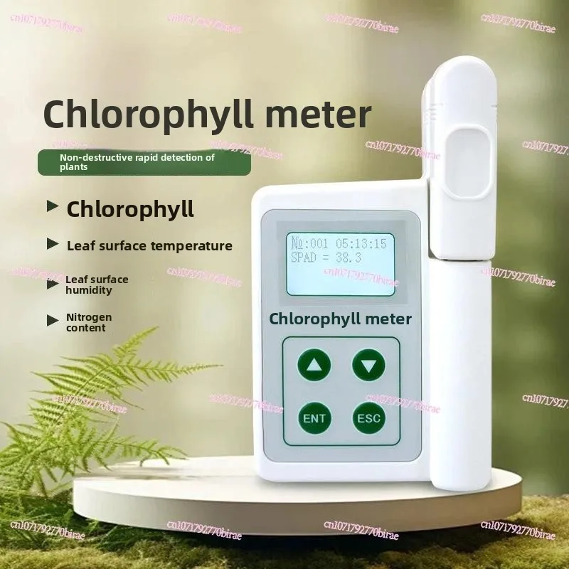Handheld Chlorophyll Plant Nutrition Plant Nitrogen Content Foliar Temperature and Humidity Measuring Instrument