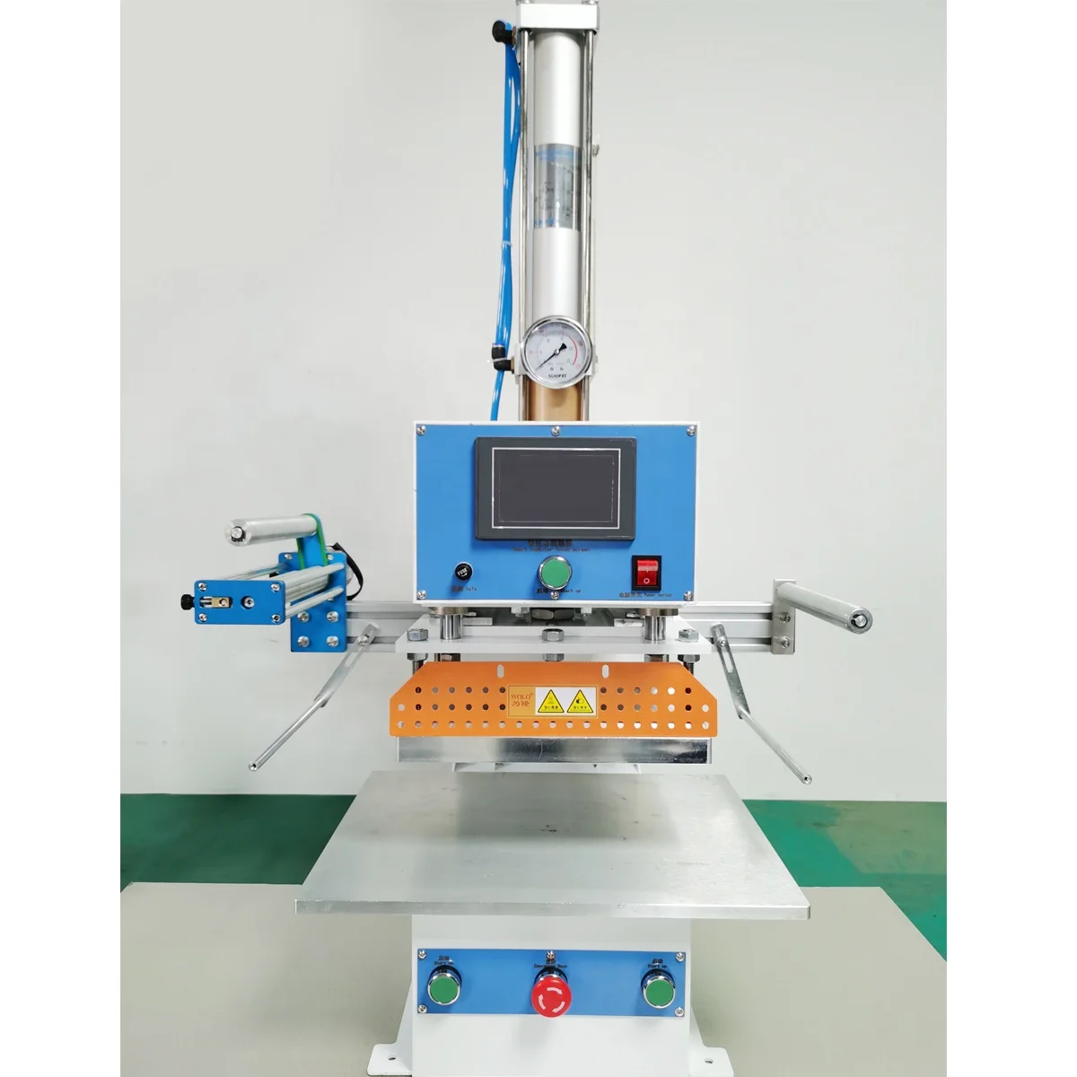 Factory Outlet Pneumatic Embossing Stamping Machine Gilding Pressing Machine Hot Press Machine for Leather Greeting Card
