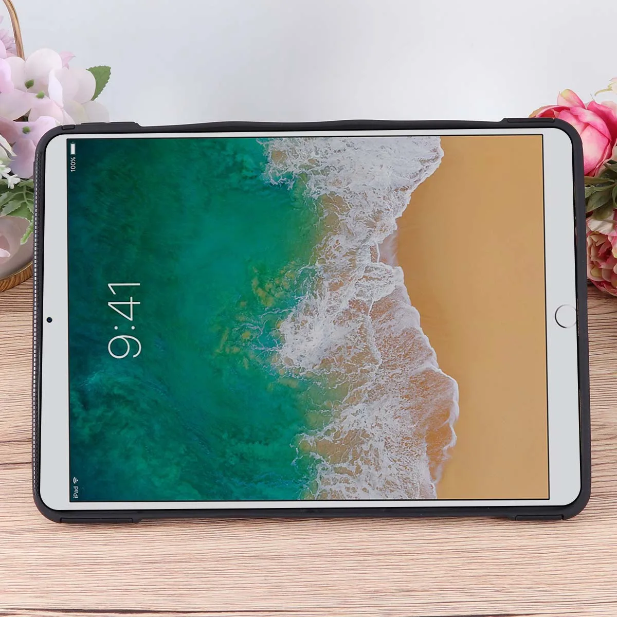 

Plastic Tablet Shell Cover Durable Protective Case With Holder Scratchproof For 11 Inch Pro Easy Install Black