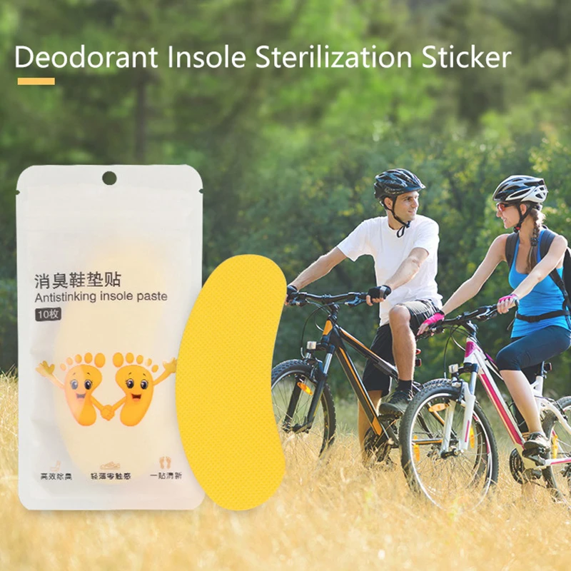 

10pcs Deodorant Sticker For Sneakers, Foot Sweat Absorption Insoles, Fragrance Deodorant Artifact