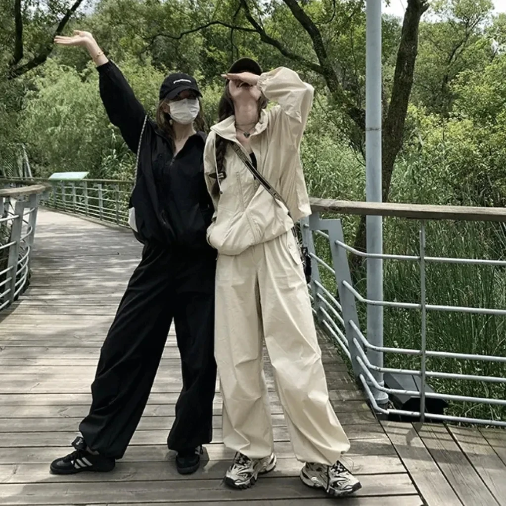 بنطال باراشوت كلاسيكي وبدلة هجوم ، سويت ثقيل متطور مقاوم للرياح ومقاوم للماء ، معطف صيني ، بدلة من قطعتين ، #4