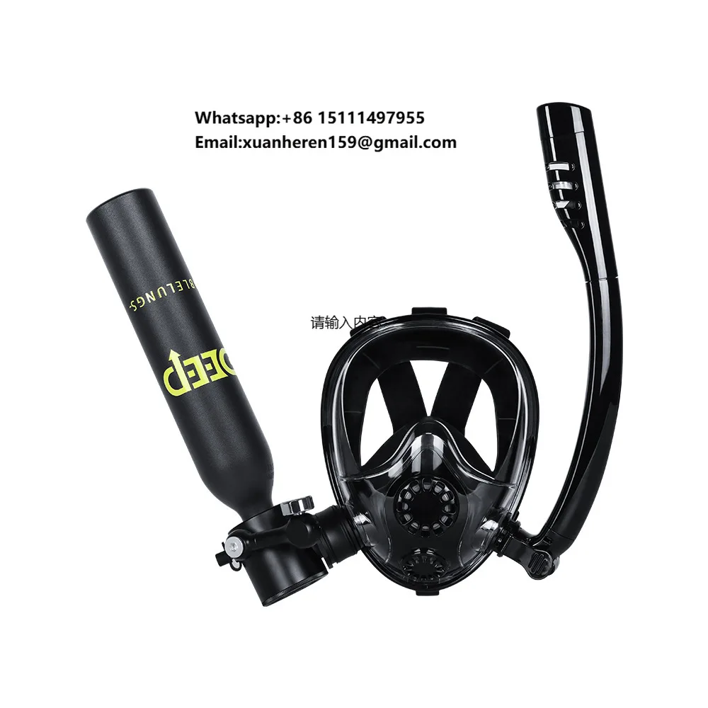 New Style Underwater Diving Equipment Set Factory Wholesale 0.5L Mini scuba Portable air tank