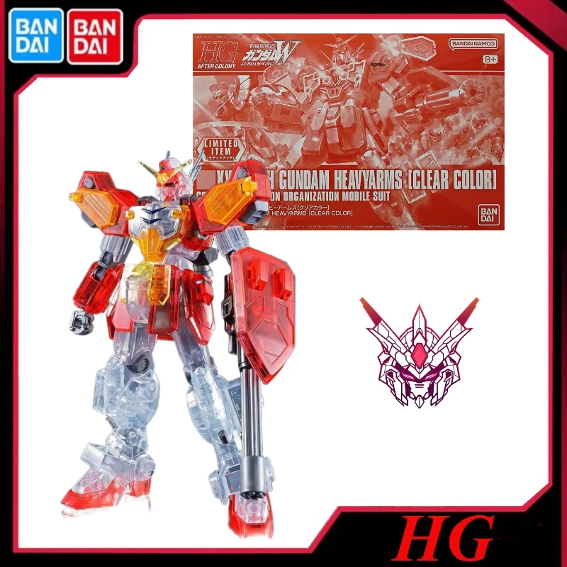 

In Stock Bandai Original HGAC 236 1/144 Heavy Gunner Gundam Assembling Model Collect Holiday Gifts Decoration Ornaments Toys